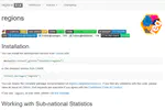 regions R package to create sub-national statistical indicators